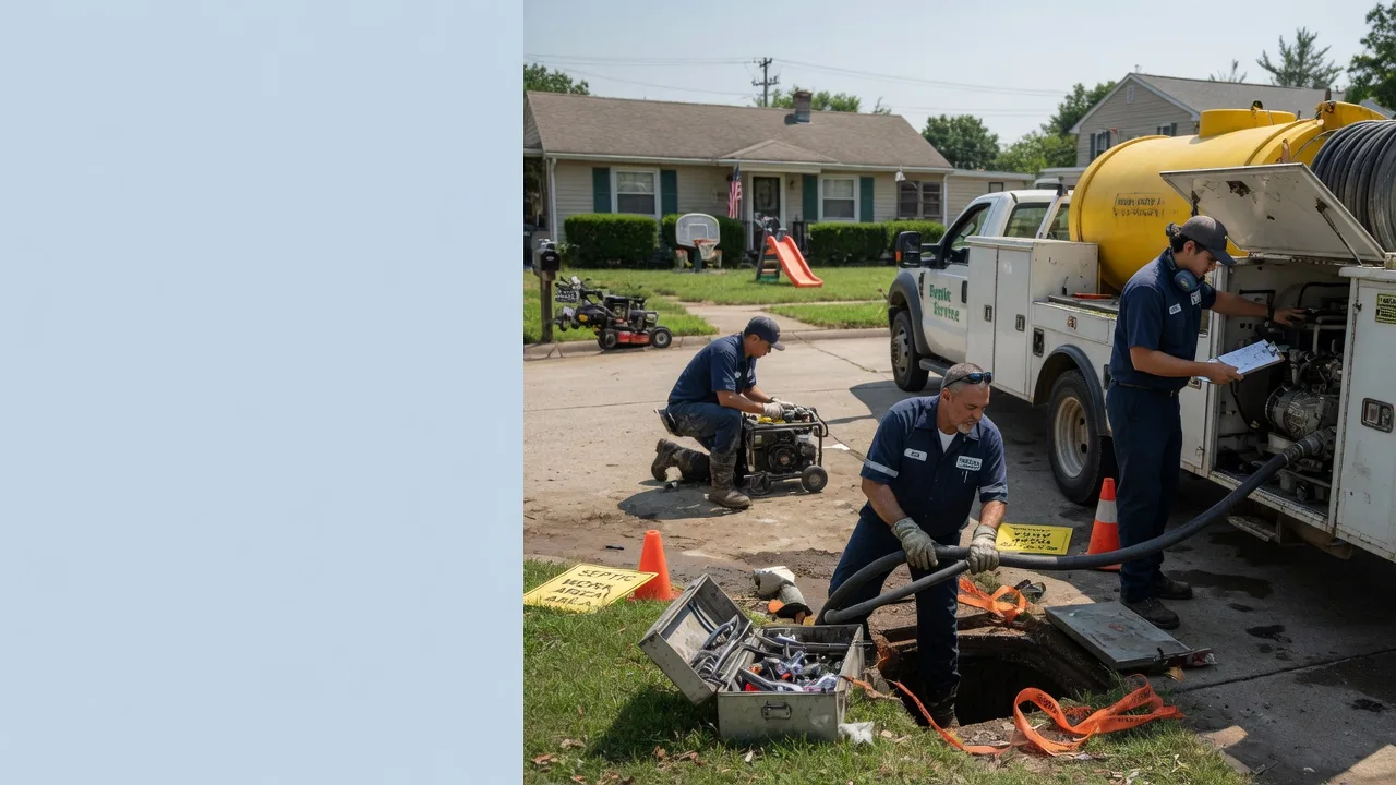 Septic Tank Pumping in Evansville, IL near me